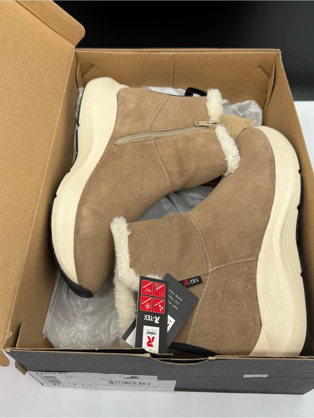 Rieker Revolution 42170-64 Ayla 70 Women’s Size 37 / 6.5 New In Box